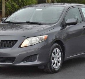 2010 toyota corolla on premium tyres