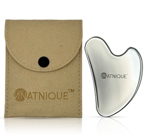 natnique board shaped gua sha facial face massage tool