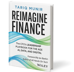 Reimagine Finance, AI for Finance Leaders, CFOs Digital Transformation Playbook