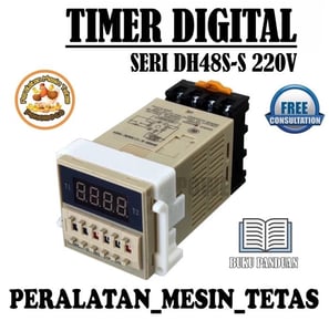 DH48S-S OMRON Time Relay Delay Digital Mesin Tetas