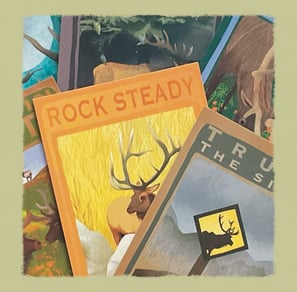Big Elk Animal Guidance cards by Isa Stead