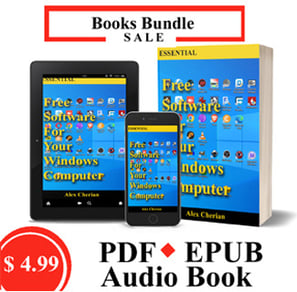 Essential Free Software For Your Windows Computer. PDF, Epub and Audio Book Bundle