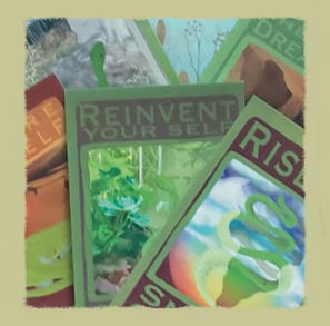 Snakey Animal Guidance cards by Isa Stead