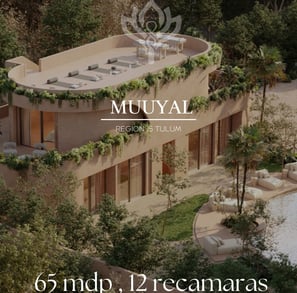 muuyal tulum, tulum investment properties, luxury homes for sale tulum