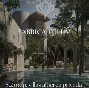 fabrica tulum, tulum investment properties, luxury homes for sale tulum