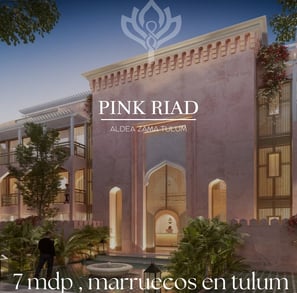 pink riad tulum, best places to invest in mexico 2025, riviera maya rental income properties
