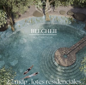 beecheii tulum, terrenos en venta en tulum, lotes residenciales en tulum