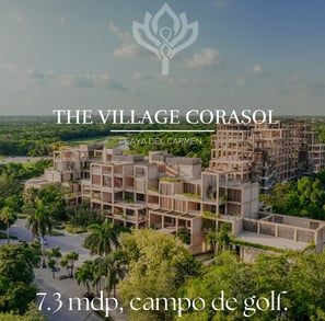 the village corasol departamento entrega inmediata campo de golf nick price beachclub alberca laguna