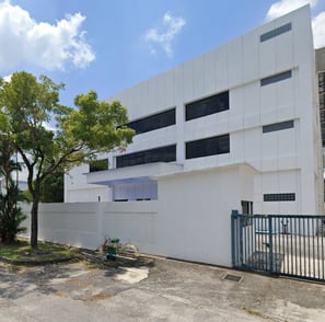 A 30,000 square foot built-up area Factory construction project by Shockwave Builders.