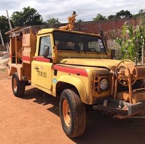 Defender bombeiro 130 Infraero