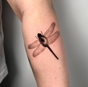 Detali laumžirgio tattoo kaunas