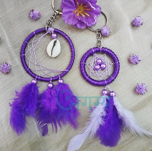 agamya purple dreamcatcher
