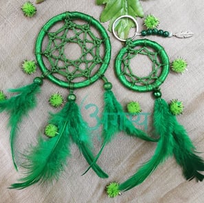 agamya green dreamcatcher