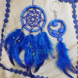 agamya blue dreamcatcher