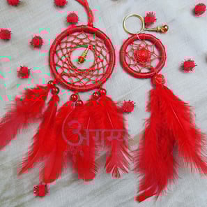 agamya red dreamcatcher