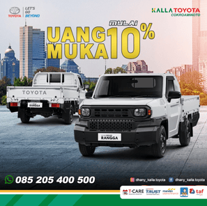 Dp Rendah Mobil Toyota