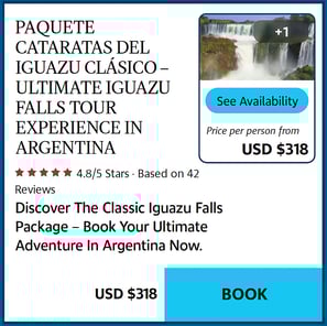 Tangol's Ad - Classic Iguazu Tour