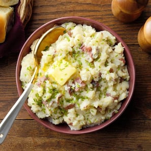 Mashed potatoes for Easter dinner