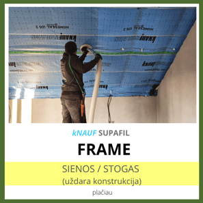 Knauf supafil frame