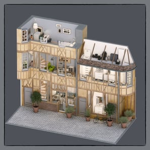 Intérieur design – Beauvais – hôtel du lion d’or – Brioude architecte du patrimoine - Histoire & Patrimoine