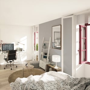 Intérieur design - Vitré - monastère st Nicolas- Monchecourt architecte patrimoine - Histoire & Patrimoine