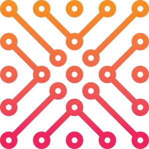 a pattern of the coloured pc get logo