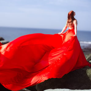 Gran Canaria Flying dress photoshoot