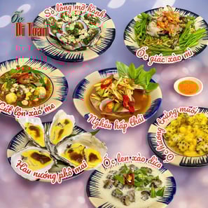 Combo NGƯỜI YÊU MỚI tại ốc Dì Toàn - Top 1 quán ngon quận Bình Thạnh