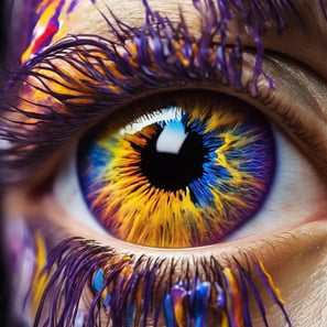 photographie d'iris
