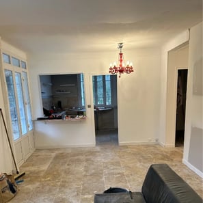 renovation salle de séjour fini