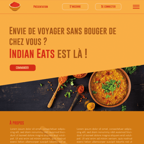 Maquette site Web