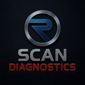 a logo for a company that is looking like a scan diagnostic