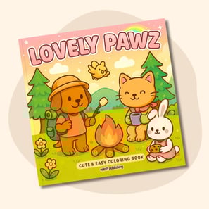 Voloft - Lovely Pawz Coloring Book