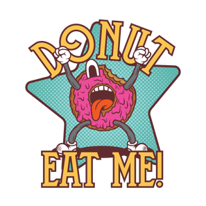 a donut with a donut on it