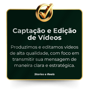 Captação e edição de vídeos