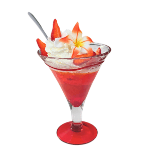 coupe de glace fraise melba