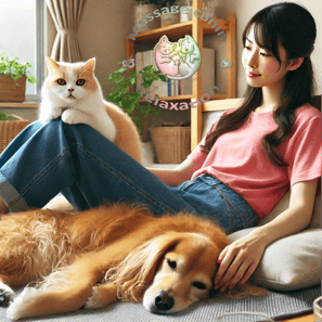 Séance de relaxation pour l'humain et l'animal