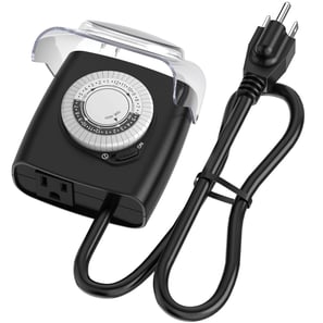 outdoor timer for decorations