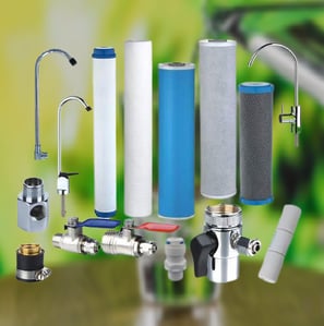 a variety of different types of water filters