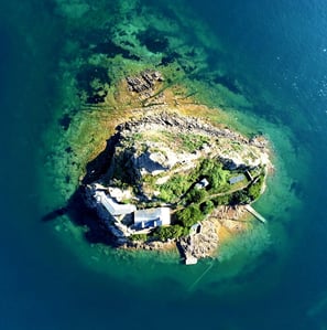 Drone baie de Morlaix - Ile Louët