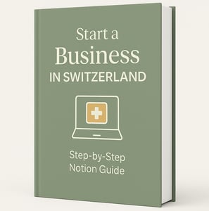 a book cover Start Your Business in Switzerland