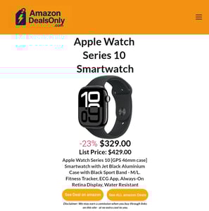 Apple Watch Series 10 Smartwatch. Best Deal on amazon.com!