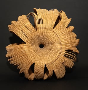 Number 19, 2008, cane, reed