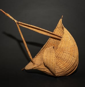 Number 15, 2007, cane, reed, willow
