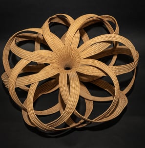 Number 28, 2008, cane, reed