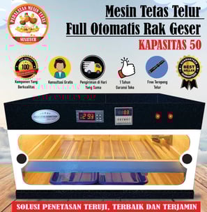 PANDUAN PENGOPERASIAN MESIN TETAS