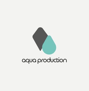 Das neue Logo von aqua production