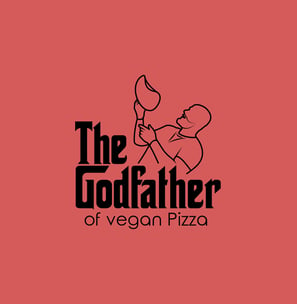 Das neue Logo von the godfather of vegan pizza