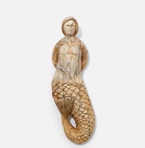 Ivory Mermaid Fertility Totem