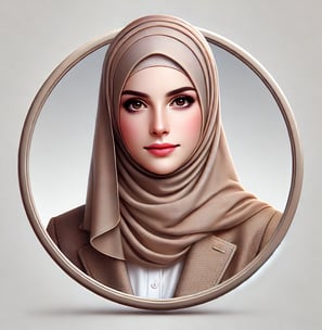 a woman in a hijab wearing a hijab